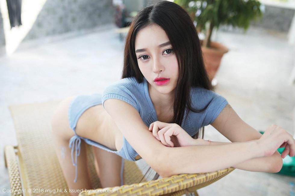 唐琪儿il长滩旅拍真空开背毛衣侧露美乳火辣绝美写真80P 6