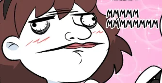 Derp and Derpina comic: Touching the grass 🫒 [OC]