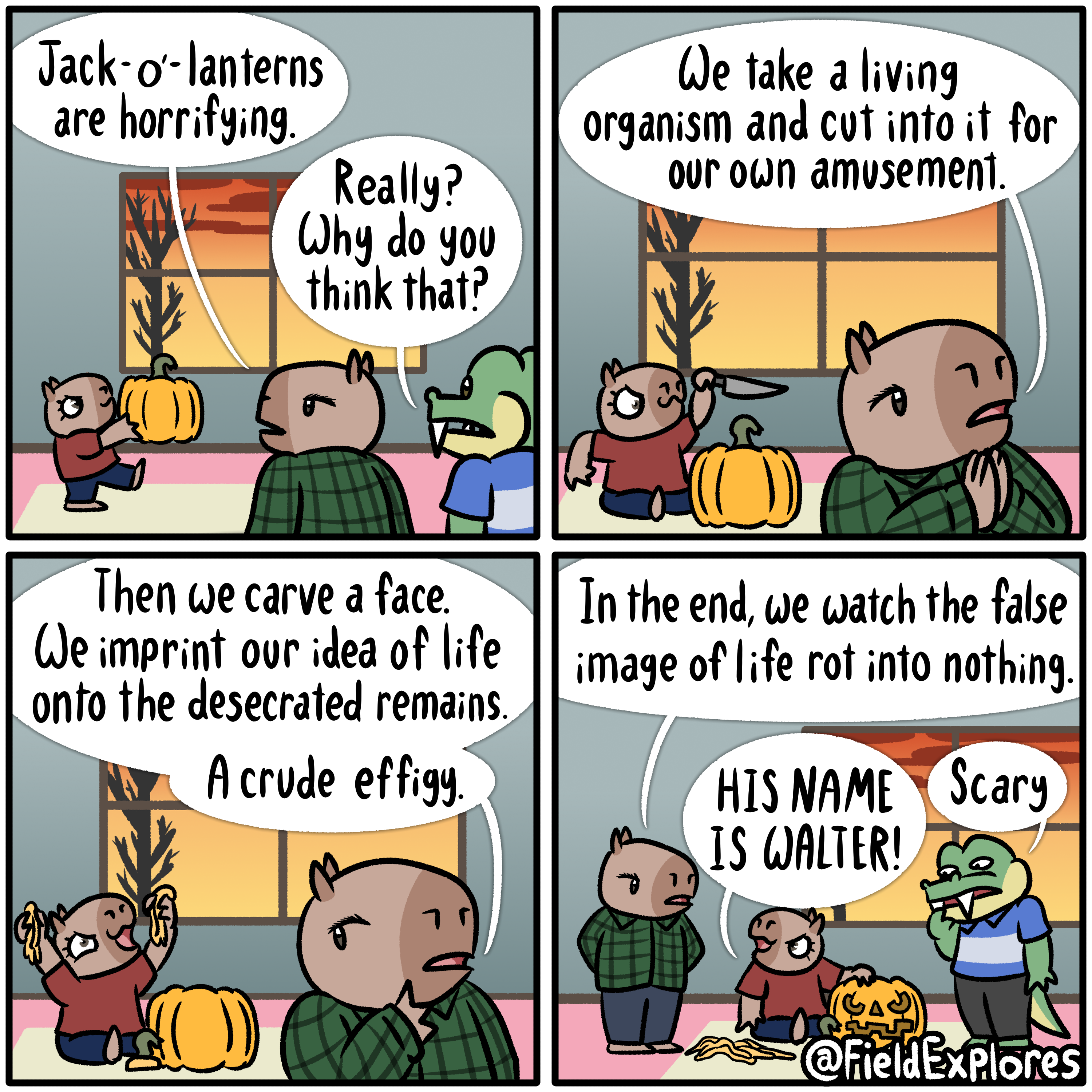 Jack-o'-Lantern - Gator Days